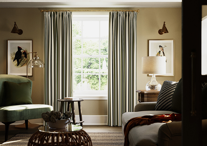 The British Stripe Co. George, Chilterns No.1 - Made to Measure Curtains - Image 3
